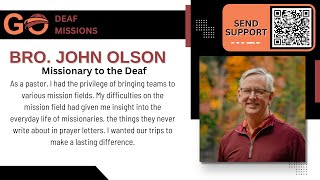 Pastor John Olson Missionary to the Deaf [upl. by Detta]