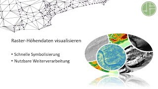 QGIS  RasterHöhendaten DGM darstellen Schummerung Konturen Hangneigung Höhenschichten [upl. by Jannel]