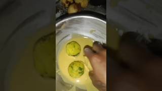 Gujrati bataka vada food recipe funny funnyvideo [upl. by Ellebasi663]