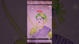 Jhansi ki raniart drawing🫡 [upl. by Anikehs822]