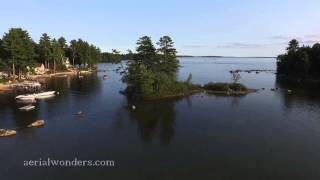 Point Sebago Aerial August 2015 [upl. by Garling]