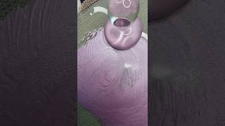 handmadewatercolor lilac watercolorart watercolor satisfying shimmer pigments [upl. by Salangi]