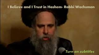 I Believe and I Trust in Hashem Lied  Rabbi Ephraim Wachsman  Jüdisches Glaubens Lied [upl. by Kitchen]