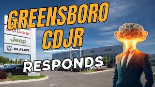 Greensboro CDJRs Unbelievably Bad Response [upl. by Franck]