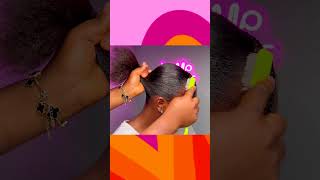 MUST WATCH  Sleek braided hairstyle 🫧💕🩵 [upl. by Hgielac]