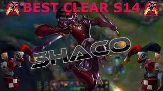 shaco clear s14 2024 BEST jungle shaco clown [upl. by Haek]