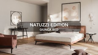 NATUZZI EDITION GIUNCA BEDUpgrade your sleep space [upl. by Lorou417]