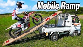 Mini Truck Dirt Bike Ramp [upl. by Steffin735]