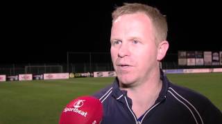 Wouter Vrancken na puntendeling op Esperanza Pelt met THES Sport [upl. by Fihsak]