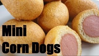 How to Make Mini Corn Dogs [upl. by Novar]