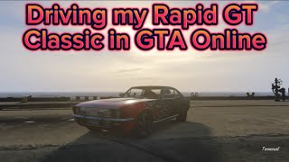 Driving my Rapid GT Classic in GTA Online [upl. by Poucher]