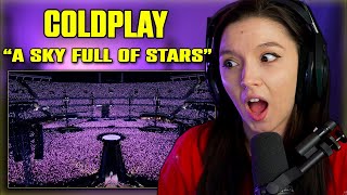 Coldplay  A Sky Full Of Stars  FIRST TIME REACTION  Live at River Plate [upl. by Anilec331]