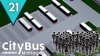 Das Stadtfest und der Fahrgastansturm  Lets Play City Bus Manager 21 [upl. by Keli]