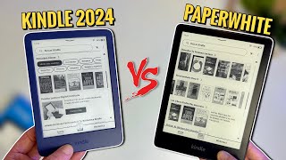 ASÍ SON los lectores de eBooks MÁS VENDIDOS  Kindle 2024 vs Paperwhite [upl. by Okomom]