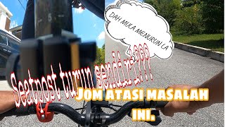 JOM ATASI MASALAH SEATPOST TURUN SENDIRI  SLIPPERY SEATPOST [upl. by Lalib487]