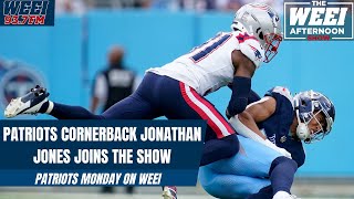 Patriots cornerback Jonathan Jones on Jerod Mayos involvement with the defense  WEEI Afternoons [upl. by Florella880]