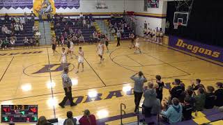 Deshler High School vs Heartland High School Mens Varsity Basketball [upl. by Annavas]