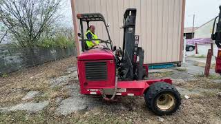 GovDeals 2012 Moffett M55P Truck Mounted Forklift [upl. by Nitsuga]