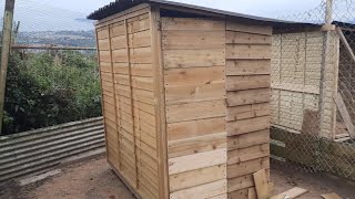 I Built a Shed Using Only Fence Panels [upl. by Elbon742]