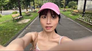 Tokyo Summer Bike Ride to Tokyo Tower  Vlog [upl. by Analim]