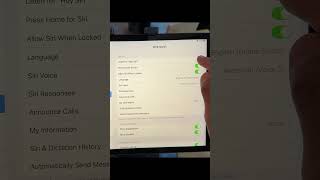 How to setup Siri on iPad in less than 20 seconds apple iPadOS siri [upl. by Marvella]