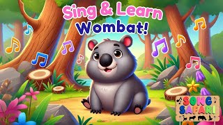 Wombat Waddle  Explore the World of Wombats  Fun Animal Song for Kids  Song Safari [upl. by Ruthe]