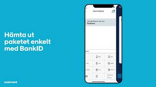Postnord App legitimera dig i appen [upl. by Luce]