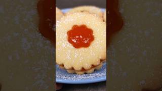 Delicious amp Soft Linzer Cookie Recipe 🍓🍪😋 [upl. by Ammadas456]