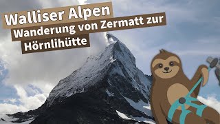 Von Zermatt auf die Hörnlihütte  Walliser Alpen [upl. by Avenej]