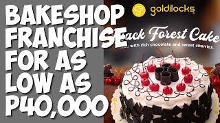 Top 5 Profitable BAKESHOP Franchise Business Ideas  Franchise Republic [upl. by Eittocs88]