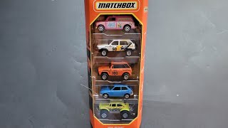 Unboxing Matchbox Retro Five Pack [upl. by Tressia]