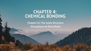 Matriculation Chemistry  Chapter 41 Exceptions to Octet Rule [upl. by Housum298]