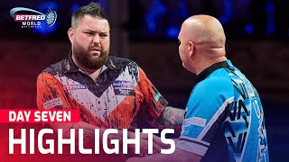 THE FINAL FOUR Day 7 Highlights  2024 Betfred World Matchplay [upl. by Laehplar970]