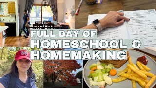 Wake Up With Me At 545 AM For A Full Day Of Homeschooling And Homemaking [upl. by Christye]