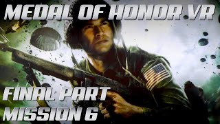 Medal of Honor VR Above and Beyond  Mission 6 Gameplay  OculusMeta Quest 2 streamed from PC [upl. by Lashonde]