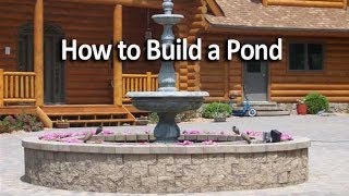 How To Build an Raised Pond [upl. by Aon]