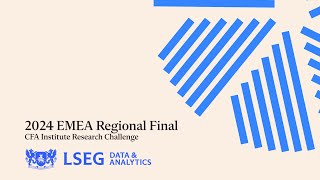 2024 EMEA Research Challenge Regional Finals [upl. by Aya]