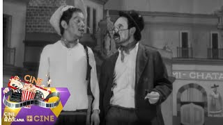 Película quotÁguila o Solquot con Cantinflas y Manuel Medel Cine Mexicano [upl. by Nylirak]