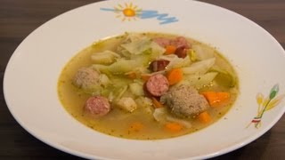 Kohlsuppe selbst gemacht  einfach schnell und lecker  Schritt für Schritt Rezept  recipe [upl. by Nodarse]