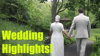 Regina amp James  Mennonite Wedding Highlights [upl. by Bentley]