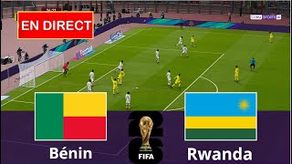 Bénin vs Rwanda en direct Éliminatoires Coupe du monde Simulation de football Gameplay PC [upl. by Nnayar]