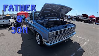 Father and son c10 from North Carolina 1 owner interview at c10 nationals [upl. by Rodama]