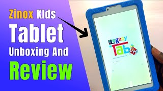 Zinox Legacy Kids Pro Android Learning Tablet Review amp Performance Test [upl. by Ylam364]