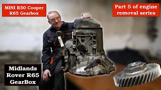 Part 5  Stripping the MINI R50 Midlands  Rover R65 Gearbox down to see how it works [upl. by Annahc]