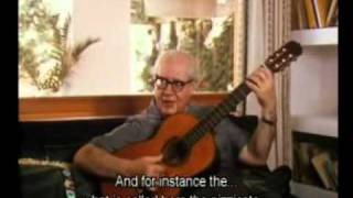 Andrés Segovia demonstrates different timbres of the guitar [upl. by Primrosa805]