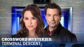 Preview  Sneak Peek  Crossword Mysteries Terminal Descent  Hallmark Movies amp Mysteries [upl. by Regina999]