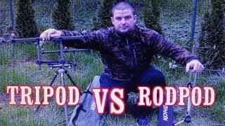 Mfishing STOJAKI DO WĘDEK CO WYBRAĆ TRIPOD CZY RODPOD FULLHD [upl. by Ybab82]