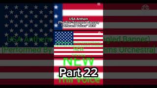 USA Anthem The StarSpangled Banner “Different Voices” NEW  Part 22 Shorts Clips Part22 [upl. by Hteboj]