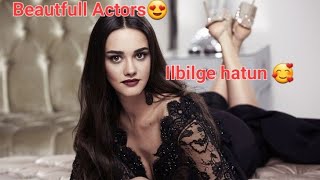 Ertugrul gazi drama serial❤️ Beautiful Actors😍ilbilge hatun🥰real life photos [upl. by Asert438]