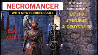 ESO Necromancer for Update 43 [upl. by Cleasta318]